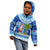 Personalized Fiji Christmas Kid Hoodie Santa Claus Surf Marau Na Kerisimasi LT05 - Polynesian Pride