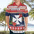 Wallis and Futuna Christmas Hawaiian Shirt Poinsettia Joyeux Noel