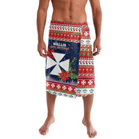 Wallis and Futuna Christmas Lavalava Poinsettia Joyeux Noel