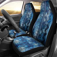 Hawaii Makahiki Turtle Car Seat Cover Galaxy Tapa Pattern - Polynesian Pride