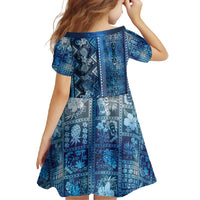 Hawaii Makahiki Turtle Family Matching Tank Maxi Dress and Hawaiian Shirt Galaxy Tapa Pattern LT05 - Polynesian Pride