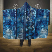 Hawaii Makahiki Turtle Hooded Blanket Galaxy Tapa Pattern LT05 - Polynesian Pride