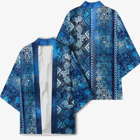 Hawaii Makahiki Turtle Kimono Galaxy Tapa Pattern LT05 - Polynesian Pride