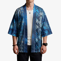 Hawaii Makahiki Turtle Kimono Galaxy Tapa Pattern LT05 - Polynesian Pride