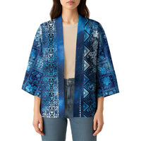 Hawaii Makahiki Turtle Kimono Galaxy Tapa Pattern LT05 - Polynesian Pride