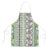 Hawaii Makahiki Turtle Apron Green Tapa Pattern - Polynesian Pride