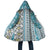 Hawaii Makahiki Turtle Cloak Blue Tapa Pattern - Polynesian Pride