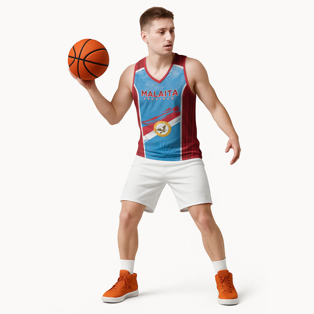 Personalised Malaita Province Day Basketball Jersey Unique Style LT05 - Polynesian Pride