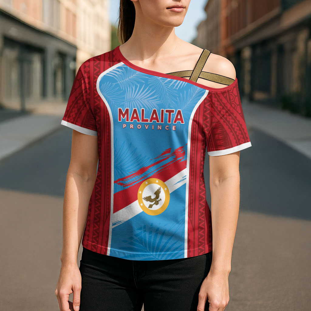 Personalised Malaita Province Day Cross Shoulder Shirt Unique Style LT05 - Polynesian Pride