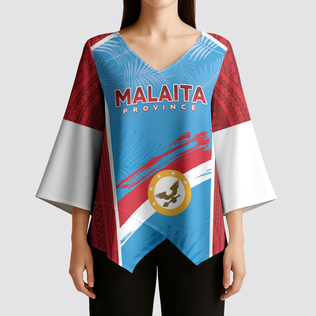 Personalised Malaita Province Day Kimono Sleeve Blouse Unique Style LT05 - Polynesian Pride