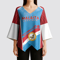 Personalised Malaita Province Day Kimono Sleeve Blouse Unique Style LT05 - Polynesian Pride