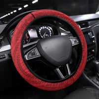 Malaita Province Day Steering Wheel Cover Unique Style LT05 Universal Fit Blue - Polynesian Pride