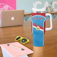 Personalised Malaita Province Day Tumbler With Handle Unique Style LT05 - Polynesian Pride