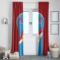 Malaita Province Day Window Curtain Unique Style LT05 - Polynesian Pride