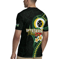 Solomon Islands Western Province Rugby Jersey Polynesian Pattern With Tropical Flowers LT05 - Polynesian Pride