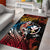 Hawaii And Japan Area Rug Koi Fish With Kanaka Maoli