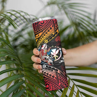 Hawaii And Japan Skinny Tumbler Koi Fish With Kanaka Maoli