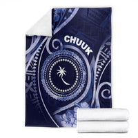 FSM Chuuk Blanket Ocean Floral Pattern