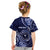 Personalised FSM Chuuk Kid T Shirt Ocean Floral Pattern