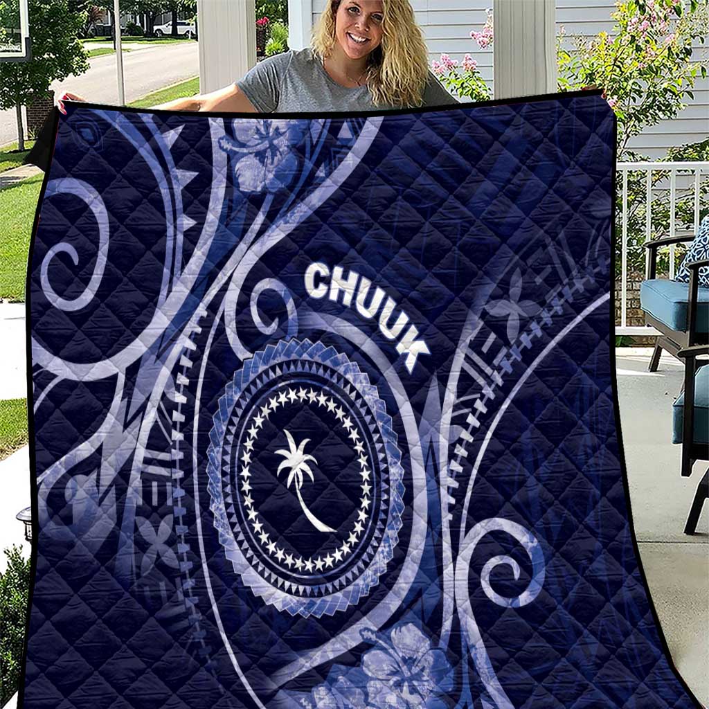 FSM Chuuk Quilt Ocean Floral Pattern