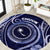 FSM Chuuk Round Carpet Ocean Floral Pattern