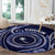 FSM Chuuk Round Carpet Ocean Floral Pattern