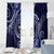 FSM Chuuk Window Curtain Ocean Floral Pattern