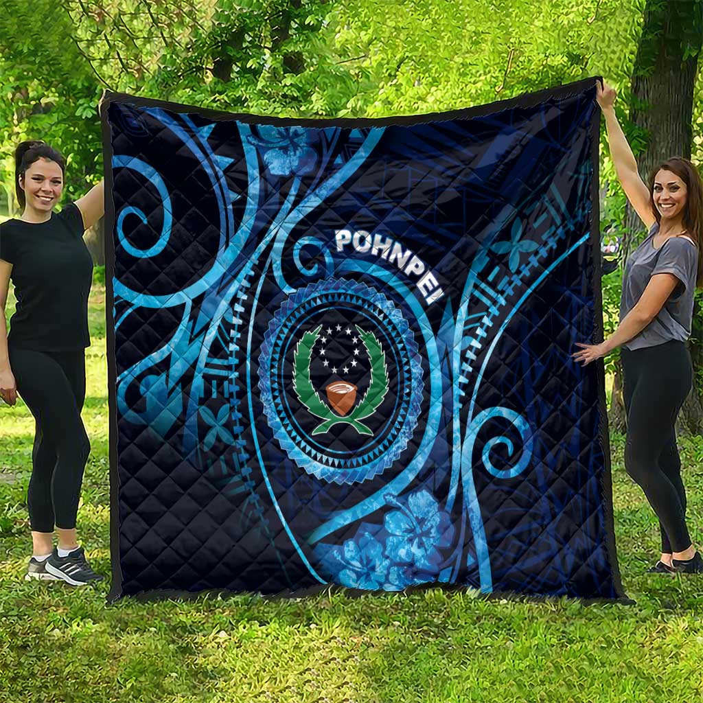 FSM Pohnpei Quilt Ocean Floral Pattern LT05 - Polynesian Pride