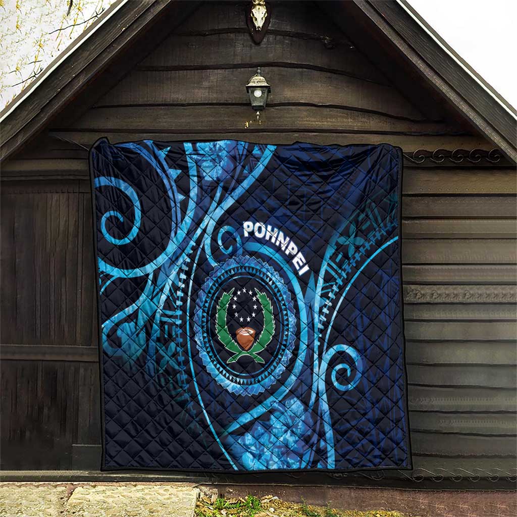 FSM Pohnpei Quilt Ocean Floral Pattern LT05 - Polynesian Pride