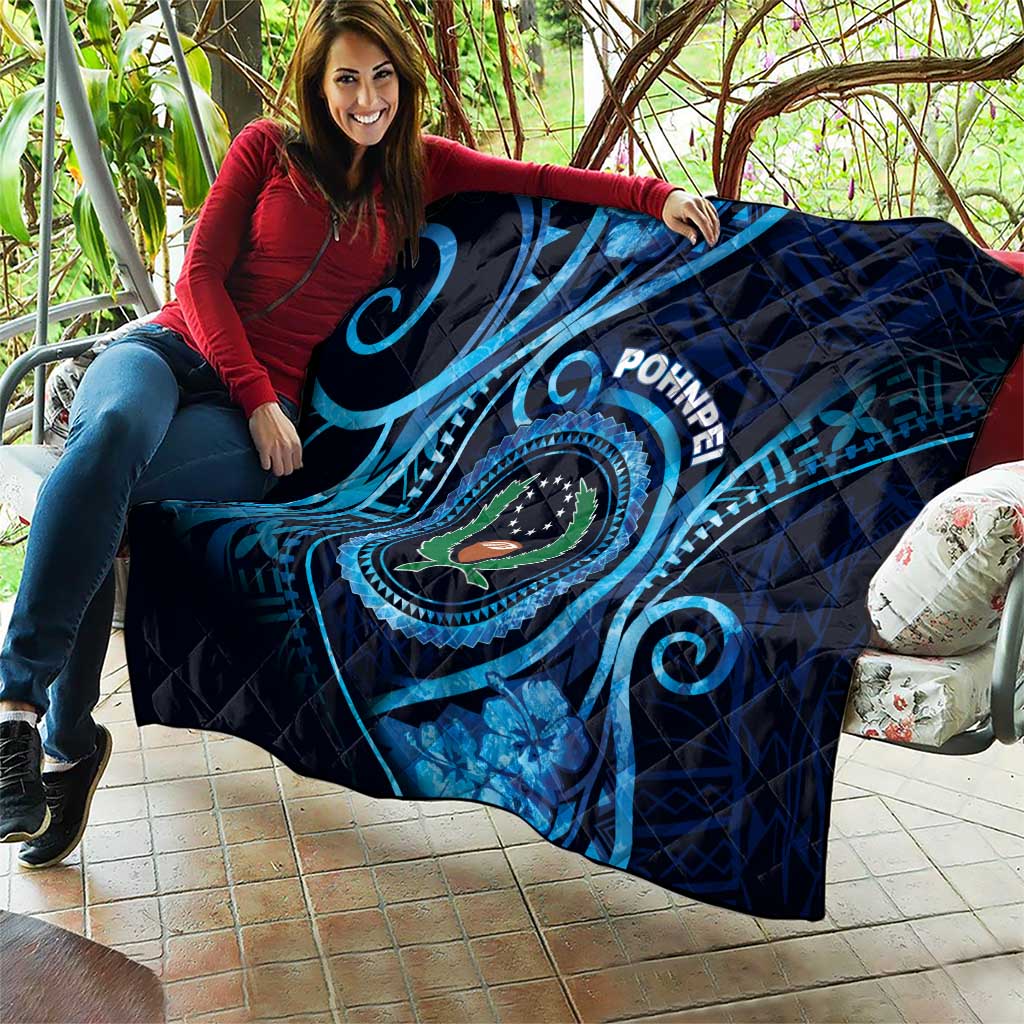 FSM Pohnpei Quilt Ocean Floral Pattern LT05 - Polynesian Pride