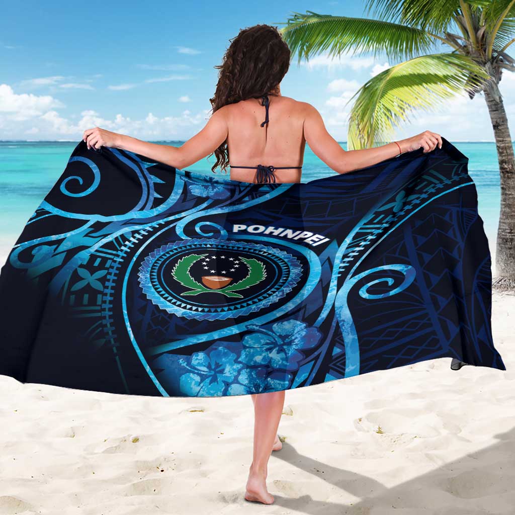 FSM Pohnpei Sarong Ocean Floral Pattern LT05 - Polynesian Pride