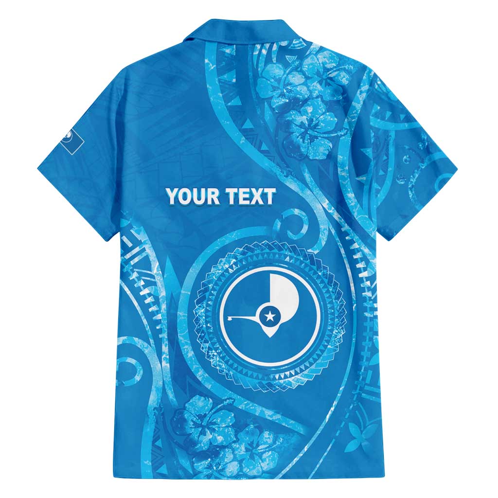 Personalised FSM Yap Family Matching Puletasi and Hawaiian Shirt Ocean Floral Pattern LT05 - Polynesian Pride