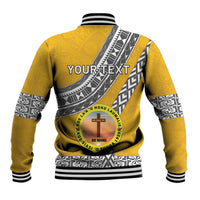 Personalised Anastasis College Baseball Jacket Tonga Unique Style - Polynesian Pride