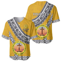 Personalised Anastasis College Baseball Jersey Tonga Unique Style - Polynesian Pride