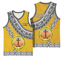 Personalised Anastasis College Basketball Jersey Tonga Unique Style - Polynesian Pride
