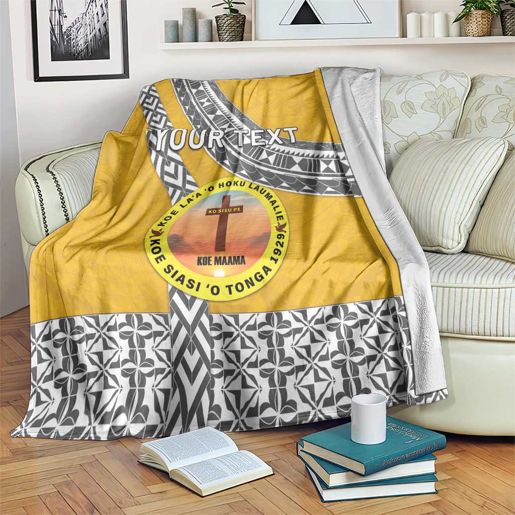 Personalised Anastasis College Blanket Tonga Unique Style - Polynesian Pride