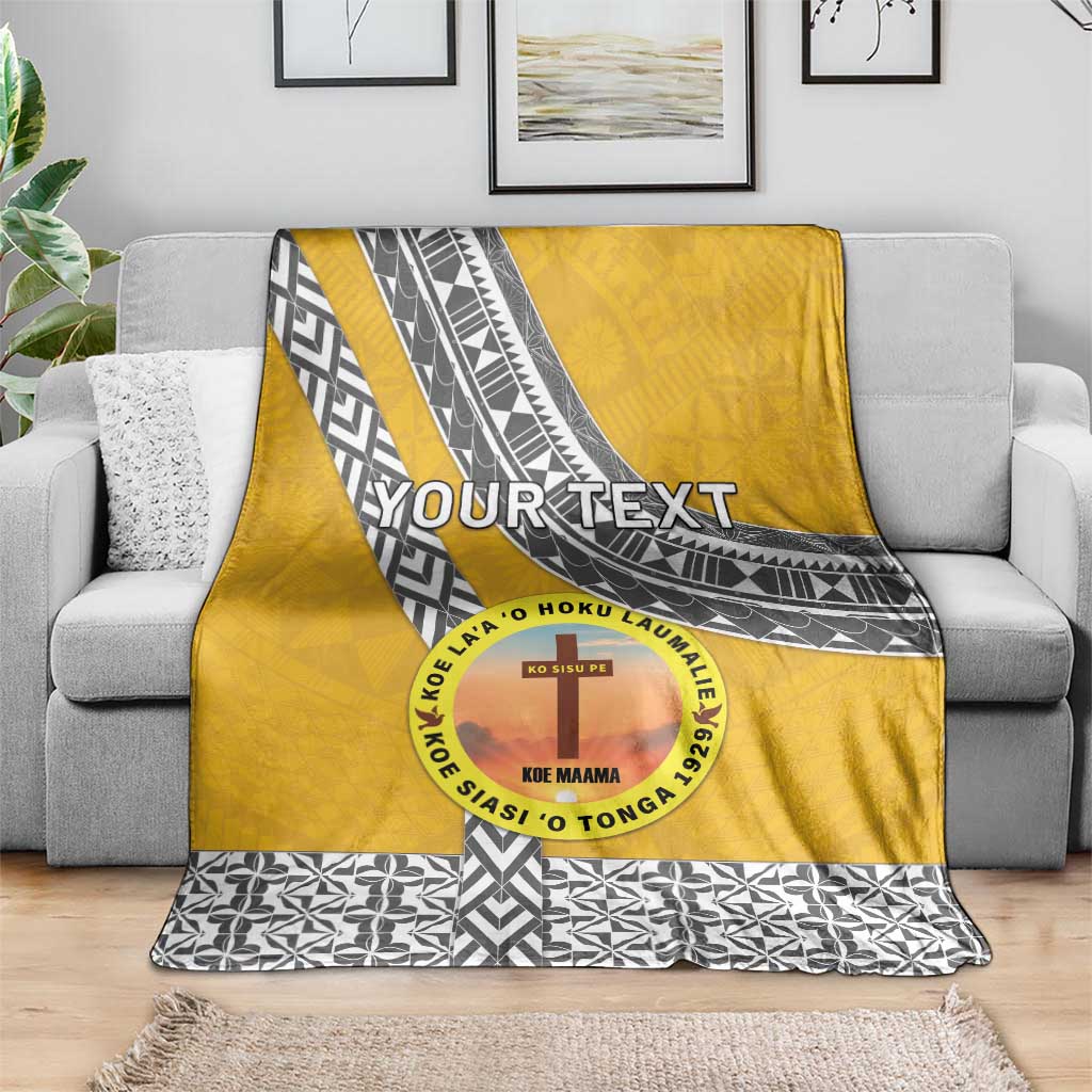 Personalised Anastasis College Blanket Tonga Unique Style - Polynesian Pride