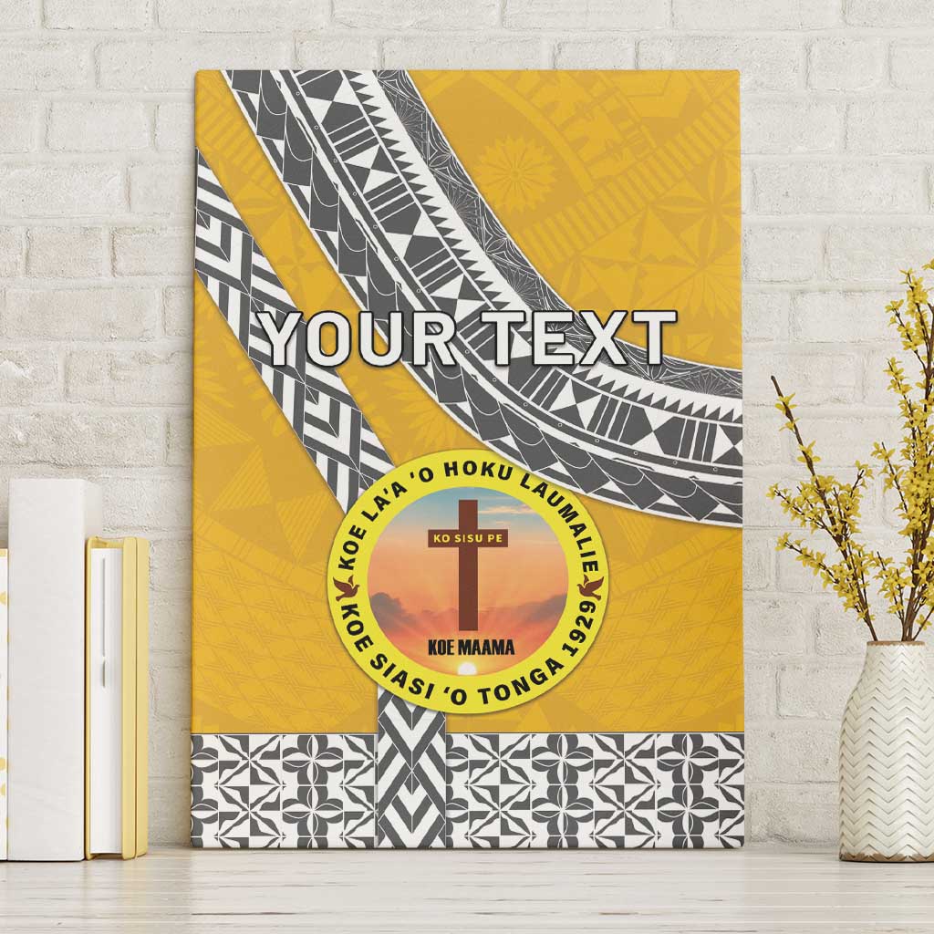 Personalised Anastasis College Canvas Wall Art Tonga Unique Style - Polynesian Pride