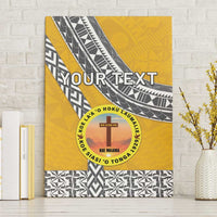 Personalised Anastasis College Canvas Wall Art Tonga Unique Style - Polynesian Pride