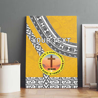 Personalised Anastasis College Canvas Wall Art Tonga Unique Style - Polynesian Pride