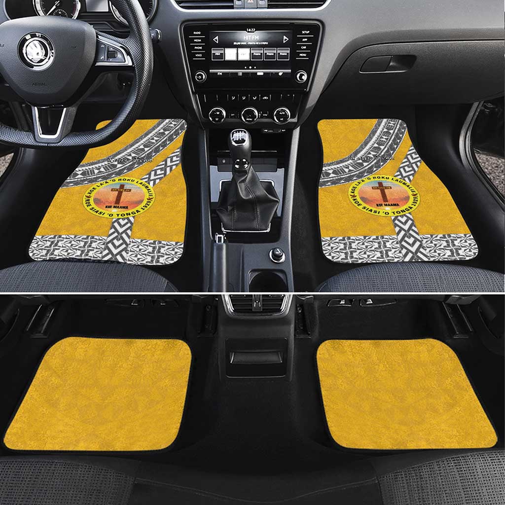 Personalised Anastasis College Car Mats Tonga Unique Style - Polynesian Pride