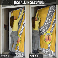 Personalised Anastasis College Door Cover Tonga Unique Style - Polynesian Pride