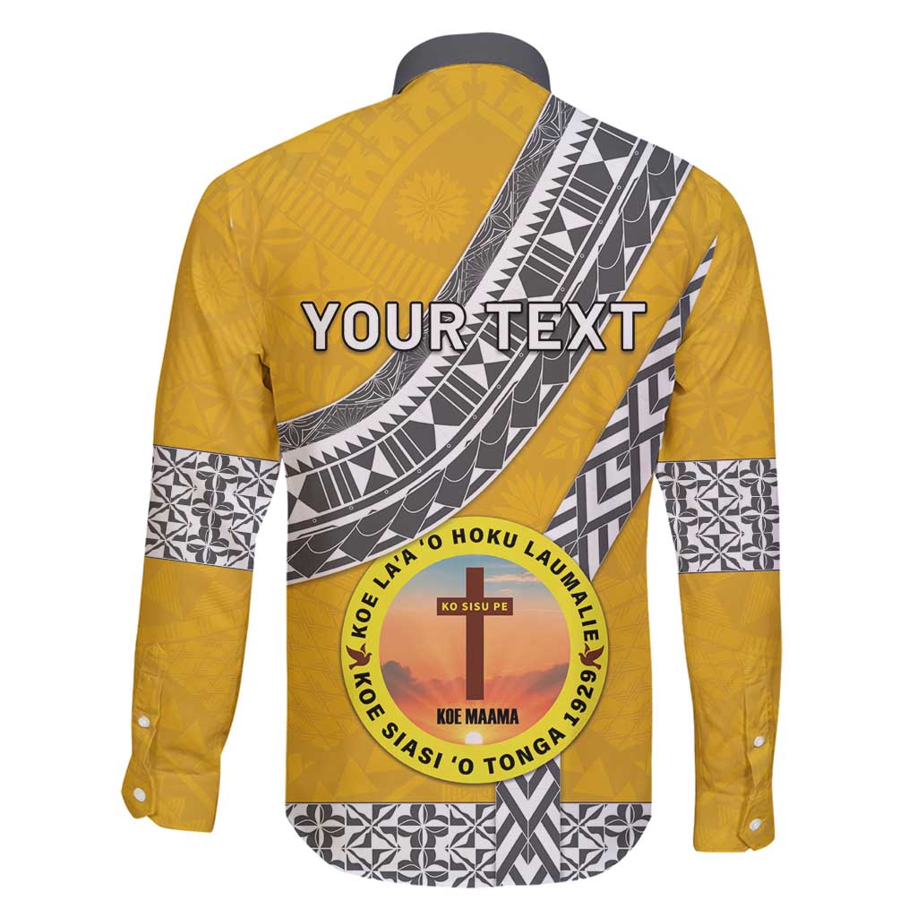 Personalised Anastasis College Family Matching Off Shoulder Maxi Dress and Hawaiian Shirt Tonga Unique Style - Polynesian Pride