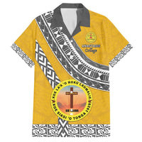 Personalised Anastasis College Family Matching Puletasi and Hawaiian Shirt Tonga Unique Style - Polynesian Pride