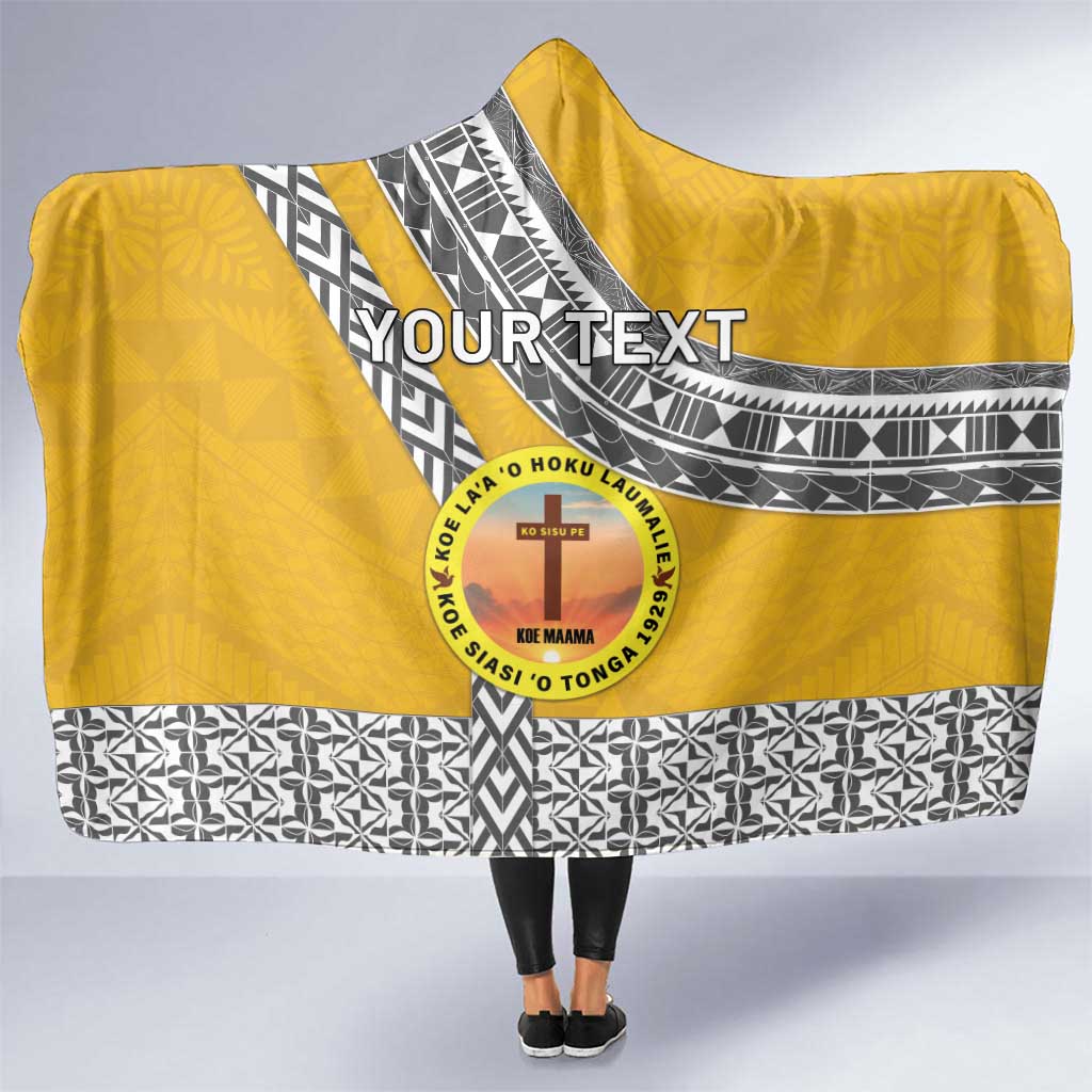Personalised Anastasis College Hooded Blanket Tonga Unique Style - Polynesian Pride