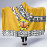 Personalised Anastasis College Hooded Blanket Tonga Unique Style - Polynesian Pride