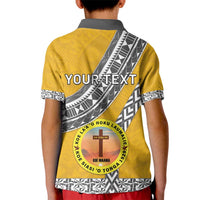 Personalised Anastasis College Kid Polo Shirt Tonga Unique Style - Polynesian Pride