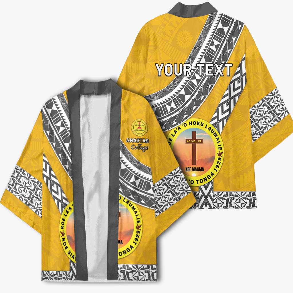 Personalised Anastasis College Kimono Tonga Unique Style - Polynesian Pride