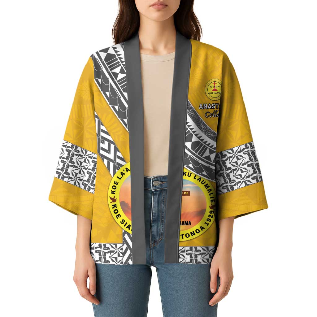 Personalised Anastasis College Kimono Tonga Unique Style - Polynesian Pride