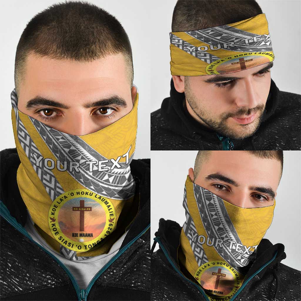 Personalised Anastasis College Neck Gaiter Tonga Unique Style - Polynesian Pride